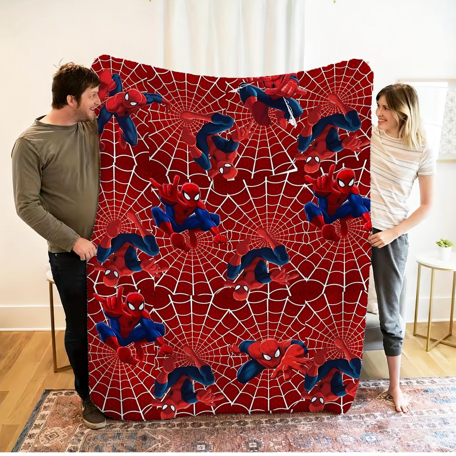 Marvel Spider-Man Print Flannel Blanket,Soft and Skin-Friendly, Used With Sofas, Beds, Travel, And Camping, Best gift Choices 100x150cm
Marvel Spider-Man Print Flannel Blanket,Soft and Skin-Friendly, Used With Sofas, Beds, Travel, And Camping, Best gift Choices 100x150cm