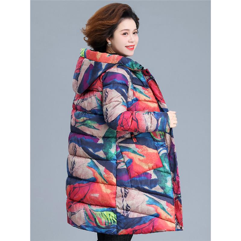 Stylish Floral Hooded Winter Jacket for Middle-Aged and Elderly Women - Loose Fit Cotton Coat 5XL (Recommended 160-175 jin)
Stylish Floral Hooded Winter Jacket for Middle-Aged and Elderly Women - Loose Fit Cotton Coat 5XL (Recommended 160-175 jin)