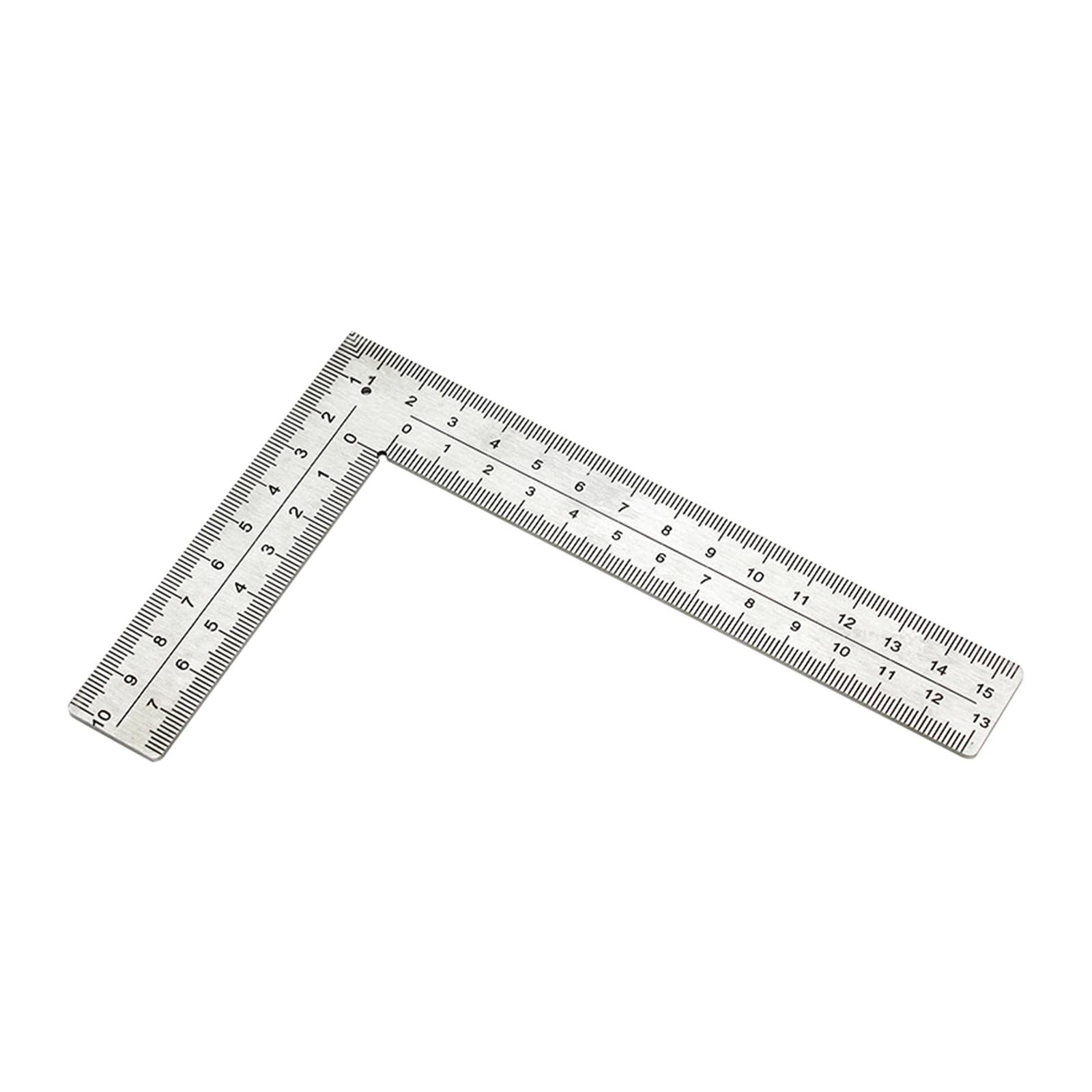 Fenteer L-образная квадратная линейка DIY Professional High Precision Hobby Engineer Woodworking, 10×15 см
Fenteer L-образная квадратная линейка DIY Professional High Precision Hobby Engineer Woodworking, 10×15 см
