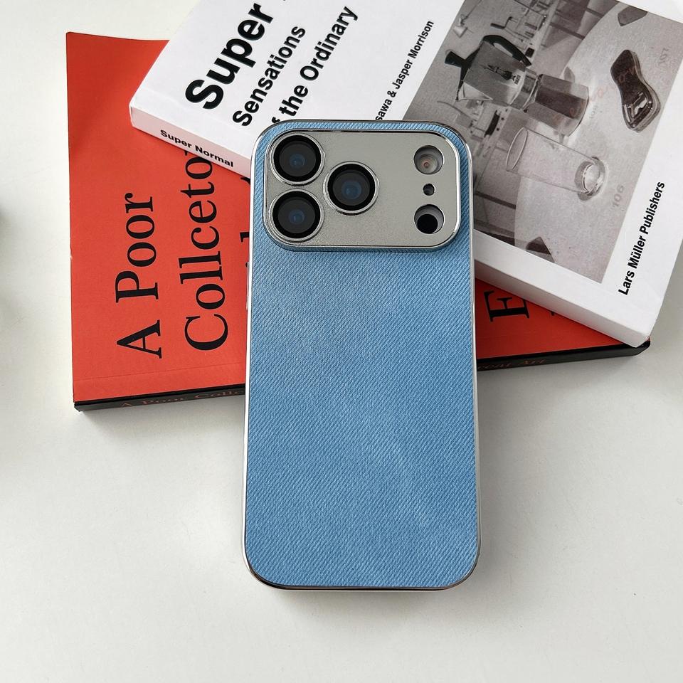 New Cloth Plating Learther Phone Case for iPhone 17 Air 16 13 14 12 15 Pro Max Plus Camera Lens Protector Hard Cover For iPhone 12Pro
New Cloth Plating Learther Phone Case for iPhone 17 Air 16 13 14 12 15 Pro Max Plus Camera Lens Protector Hard Cover For iPhone 12Pro
