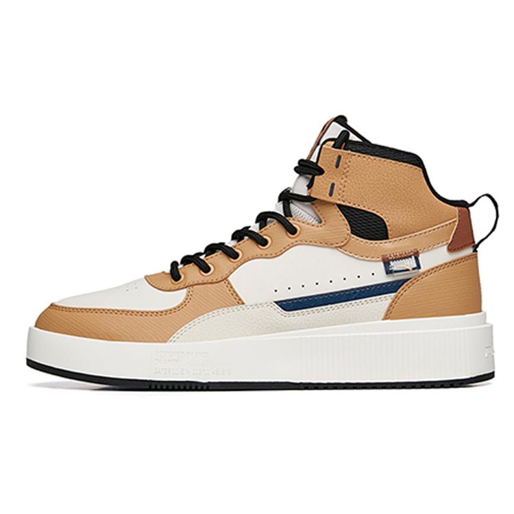 Anta Platform Slip Resistant Abrasion Resistant High top Skateboard Shoes Men s Brown Gray 912238011-8 40
Anta Platform Slip Resistant Abrasion Resistant High top Skateboard Shoes Men s Brown Gray 912238011-8 40