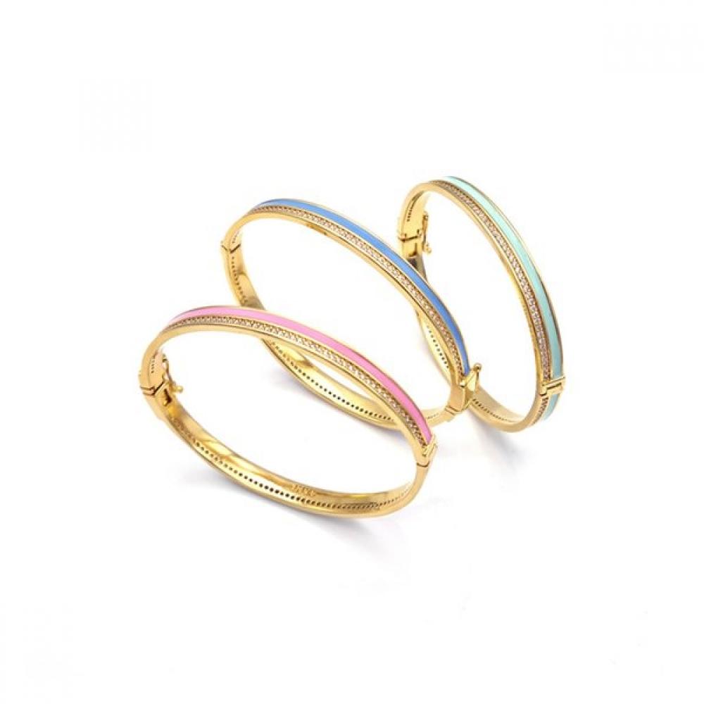 Tani By mineTani Rainbow Enamel Bangle Ms2b100l DARK GREEN
Tani By mineTani Rainbow Enamel Bangle Ms2b100l DARK GREEN