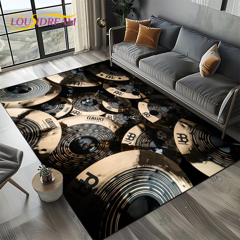 3D Cymbal DW Drum Kit Drum Set Music Instruments Carpet Rug for Living Room Bedroom Home Sofa Decoration ,Kids Non-slip Floor Mat 40x60cm( 15x23in )
3D Cymbal DW Drum Kit Drum Set Music Instruments Carpet Rug for Living Room Bedroom Home Sofa Decoration ,Kids Non-slip Floor Mat 40x60cm( 15x23in )