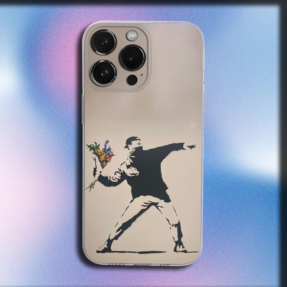 Чехол для телефона Street Art Banksy Graffiti для iPhone 16,15,14,13,12,11 Plus,Pro,Max,XR,XS,X,Plus,SE,Mini Прозрачный Мягкий Чехол iPhone12PROMAX
Чехол для телефона Street Art Banksy Graffiti для iPhone 16,15,14,13,12,11 Plus,Pro,Max,XR,XS,X,Plus,SE,Mini Прозрачный Мягкий Чехол iPhone12PROMAX
