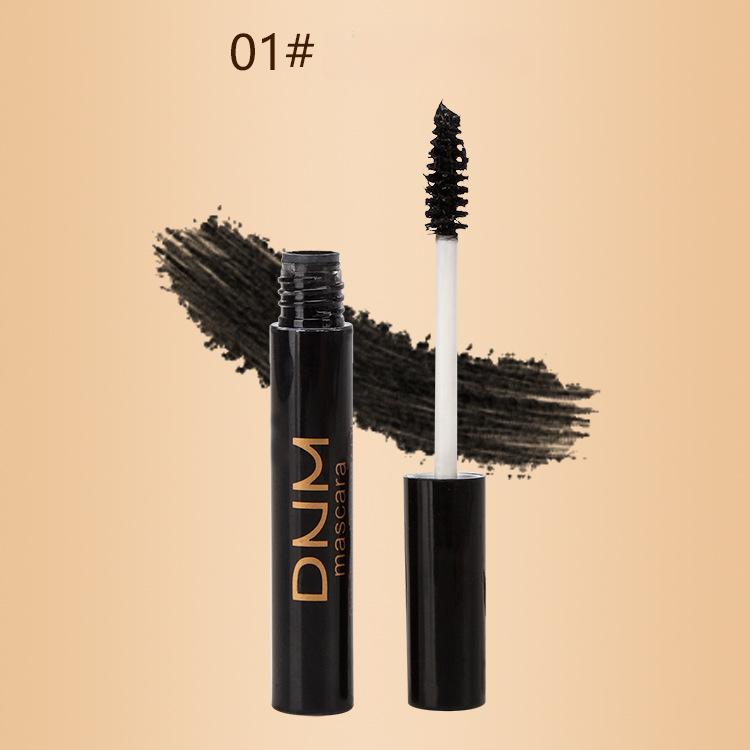 DNM Цветная тушь для ресниц с шелковым волокном Curl Водонепроницаемая устойчивая к поту натуральная длинная и густая тушь для ресниц, 4 цвета в наличии 1