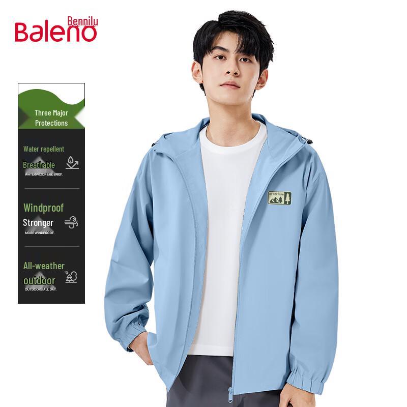 Baleno Men s Hooded Windproof Waterproof Jacket 3XL
Baleno Men s Hooded Windproof Waterproof Jacket 3XL