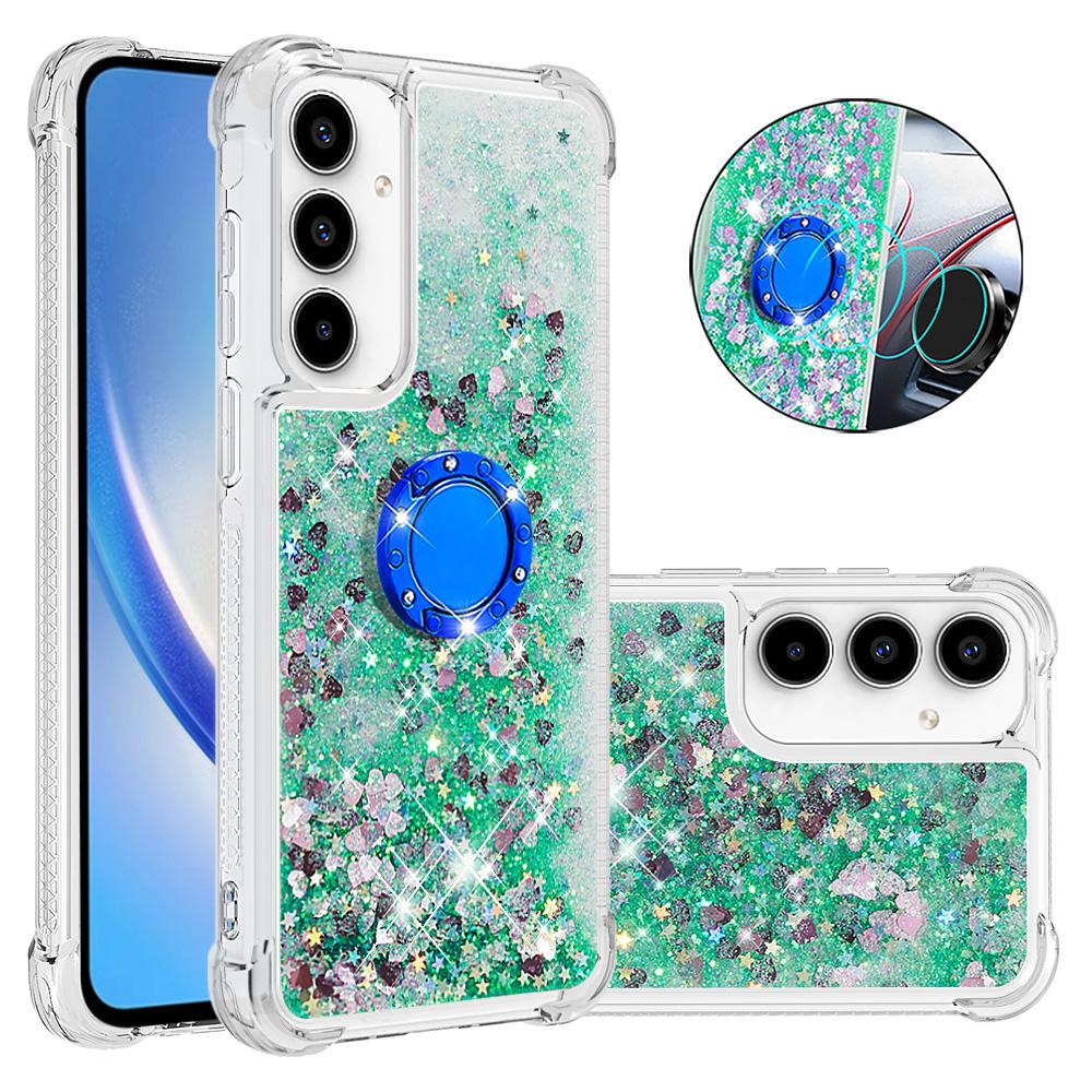 For Samsung Galaxy A36 5G TPU Case with Kickstand Quicksand Shockproof Cover Green/Hearts
For Samsung Galaxy A36 5G TPU Case with Kickstand Quicksand Shockproof Cover Green/Hearts