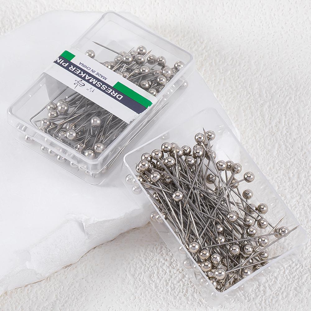 100Pcs/Box Stainless Steel Round Bead Positioning Big Head Needle Patchwork Pin Sewing Positioned DIY Sewing Tool Jewelry Making 100pcs A Box
100Pcs/Box Stainless Steel Round Bead Positioning Big Head Needle Patchwork Pin Sewing Positioned DIY Sewing Tool Jewelry Making 100pcs A Box