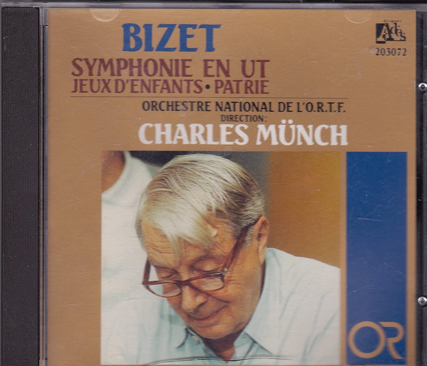 CD CHARLES MUNCH, O - Bizet Symphonie En UT Majeur - Jeux 203072 Adès 1988 France Classical Used
CD CHARLES MUNCH, O - Bizet Symphonie En UT Majeur - Jeux 203072 Adès 1988 France Classical Used