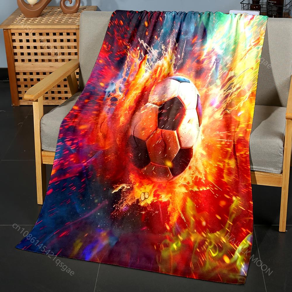 1PC Fiery Soccer Ball Explosion Pattern Blanket Flannel Material Soft Warm for All Seasons, Home Outdoor Camping Picnics RV 75x90cm
1PC Fiery Soccer Ball Explosion Pattern Blanket Flannel Material Soft Warm for All Seasons, Home Outdoor Camping Picnics RV 75x90cm
