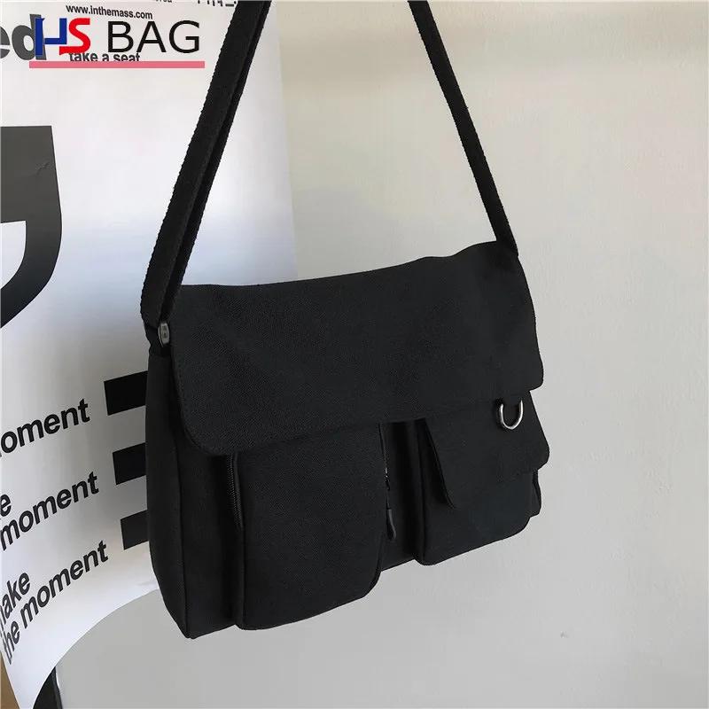 Multiple Pockets Women s Shoulder Bag Simple Student s Canvas Book Bag Commuting Tote Crossbody Bag With Pendant
Multiple Pockets Women s Shoulder Bag Simple Student s Canvas Book Bag Commuting Tote Crossbody Bag With Pendant