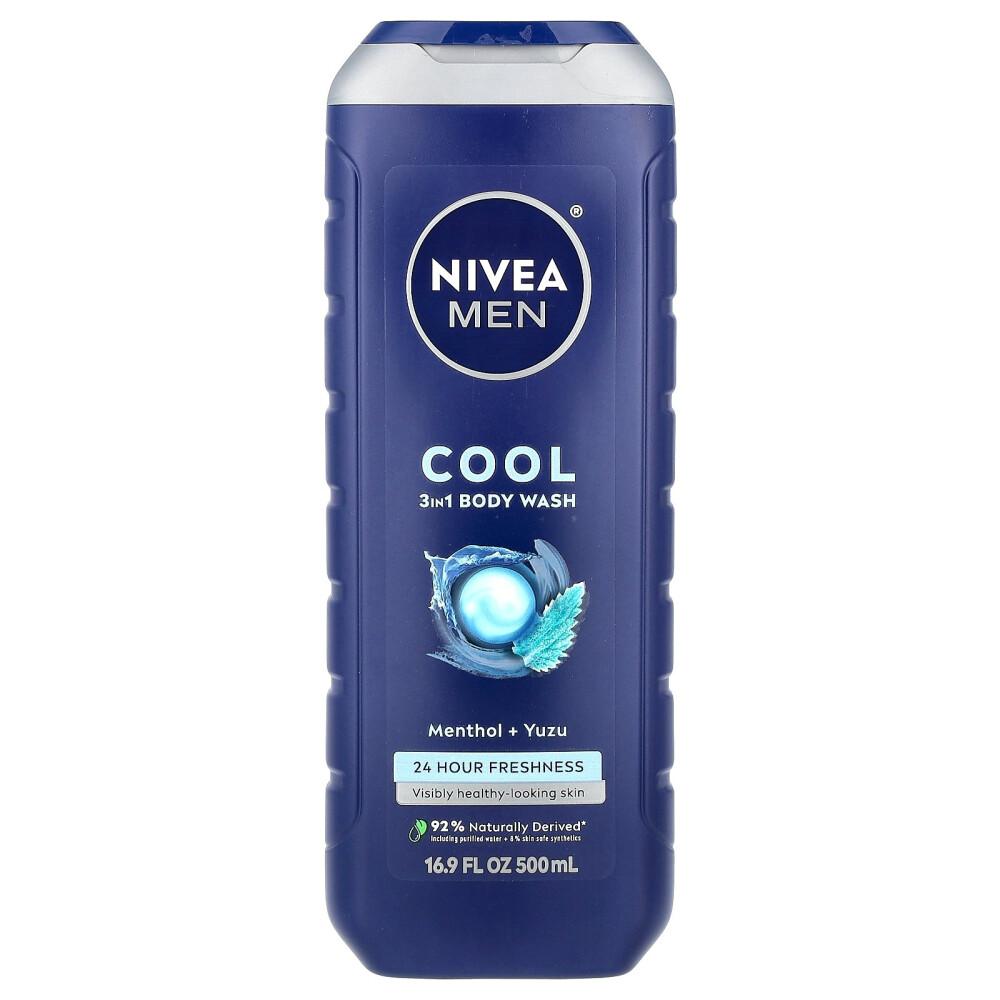 Nivea Men Гель для душа 3-в-1 Cool с ментолом и юзу, 500 мл (16,9 жидких унций)
Nivea Men Гель для душа 3-в-1 Cool с ментолом и юзу, 500 мл (16,9 жидких унций)