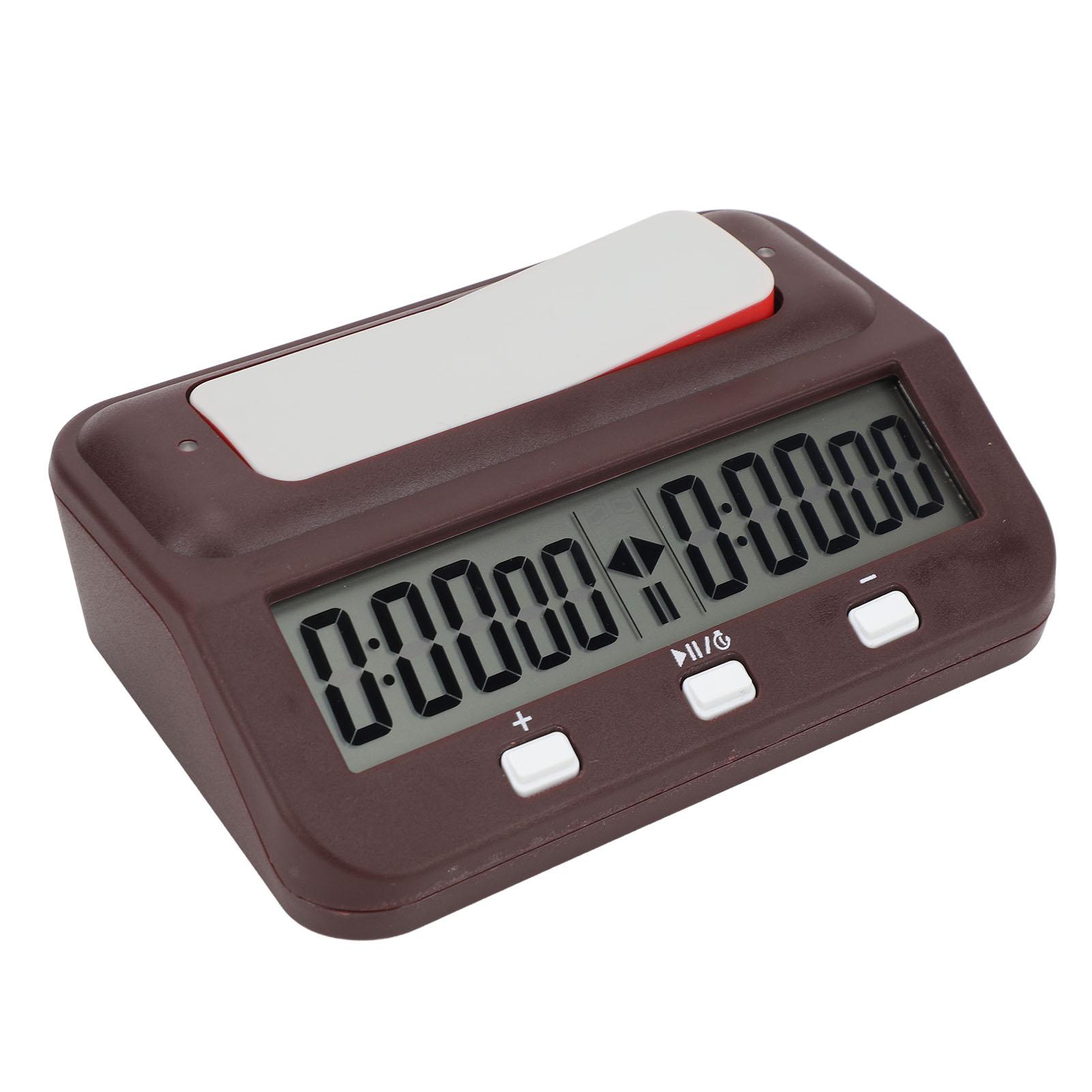 Chess Clock Professional Basic Delay Positive Time Alarm Memory Function Digital Chess Timer for Board Games
Chess Clock Professional Basic Delay Positive Time Alarm Memory Function Digital Chess Timer for Board Games