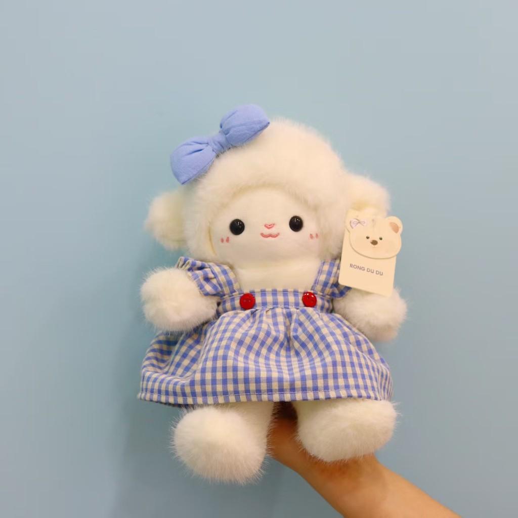 Plush Sheep Toy With Checkered Dress And Bow Decoration For Babies And Kids Gift Sleep Pillow синій
Plush Sheep Toy With Checkered Dress And Bow Decoration For Babies And Kids Gift Sleep Pillow синій