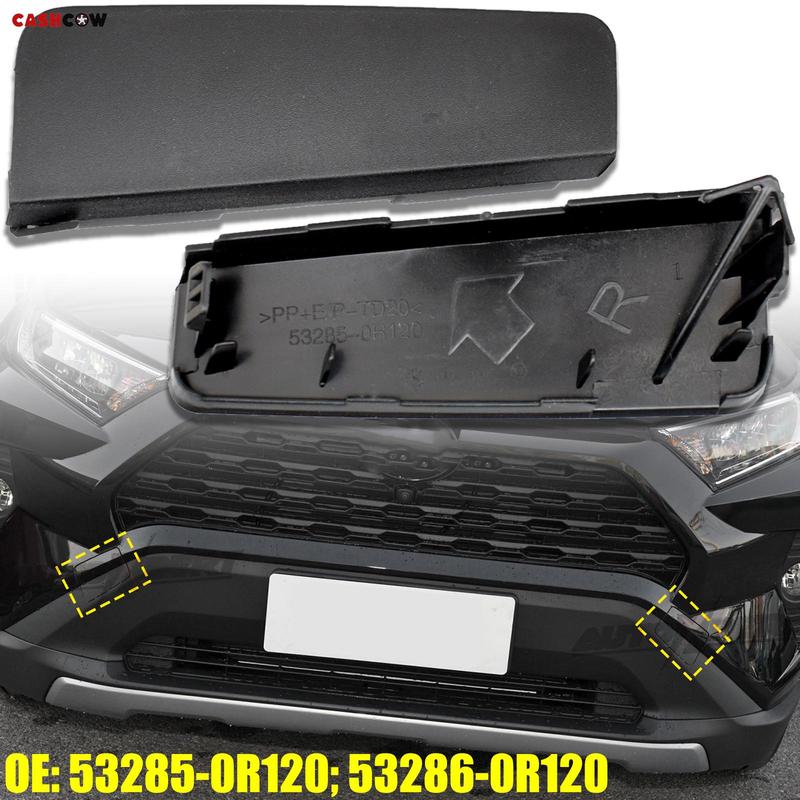 2pcs Front Bumper Tow Left Right Hook Cover Cap For Toyota RAV4 XA50 - Black Towing Hook Caps 53285-0R120 53286-0R120
2pcs Front Bumper Tow Left Right Hook Cover Cap For Toyota RAV4 XA50 - Black Towing Hook Caps 53285-0R120 53286-0R120