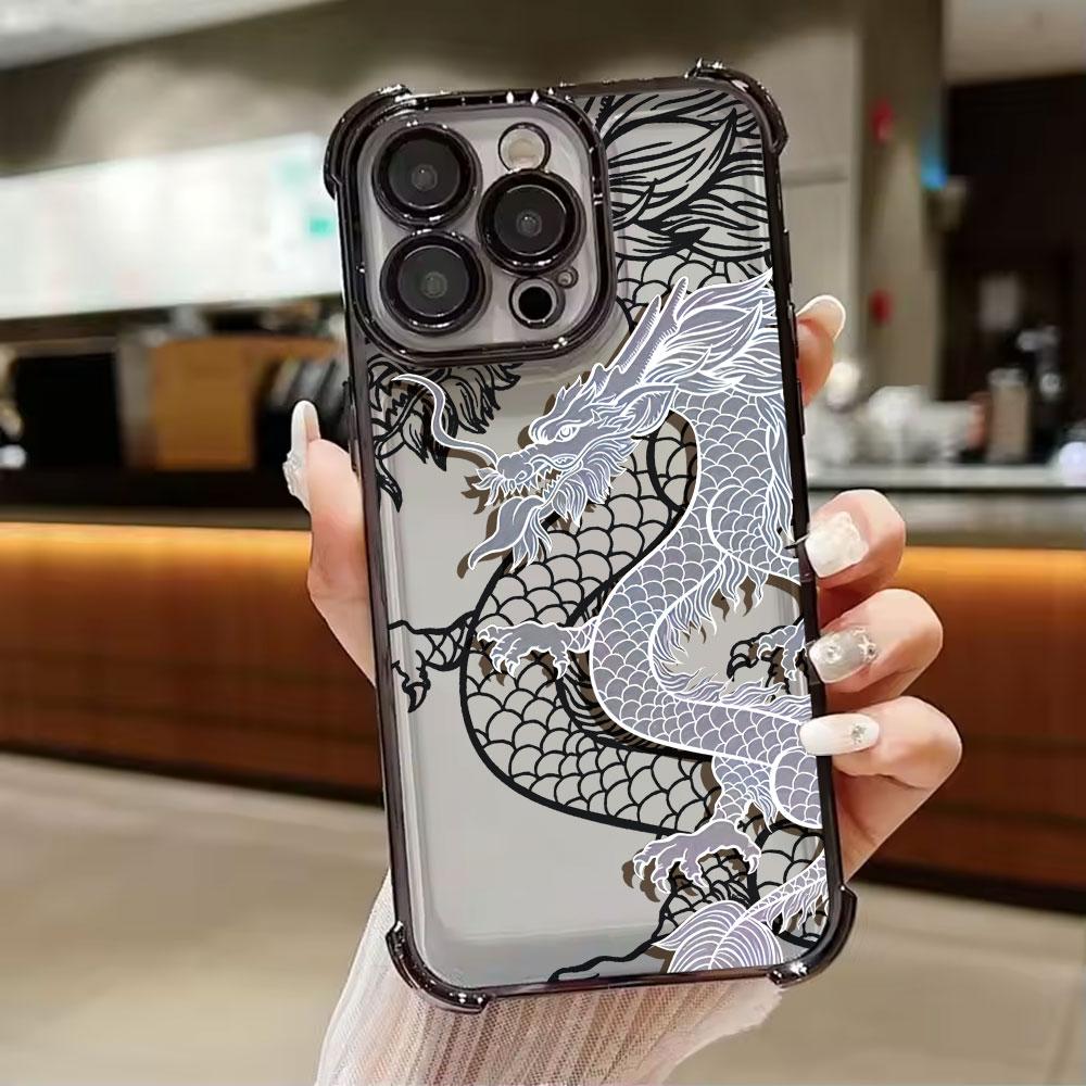 Fashion Dragon Tattoo Pattern Art Phone Case for iPhone 17E 11 13 15 16 17 Pro Max 14 Plus 17Air 16E 13 Pro 12 17Pro Clear Cover iPhone 11Pro Max
Fashion Dragon Tattoo Pattern Art Phone Case for iPhone 17E 11 13 15 16 17 Pro Max 14 Plus 17Air 16E 13 Pro 12 17Pro Clear Cover iPhone 11Pro Max