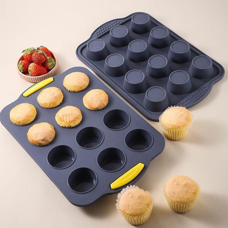 New Model, Silicone Mold, 12 Piece, Silicone Pancake Mold, Household Use, Non Stick, Muffin Cup Baking Mold, Baking Tray Tool Pack of 1
New Model, Silicone Mold, 12 Piece, Silicone Pancake Mold, Household Use, Non Stick, Muffin Cup Baking Mold, Baking Tray Tool Pack of 1