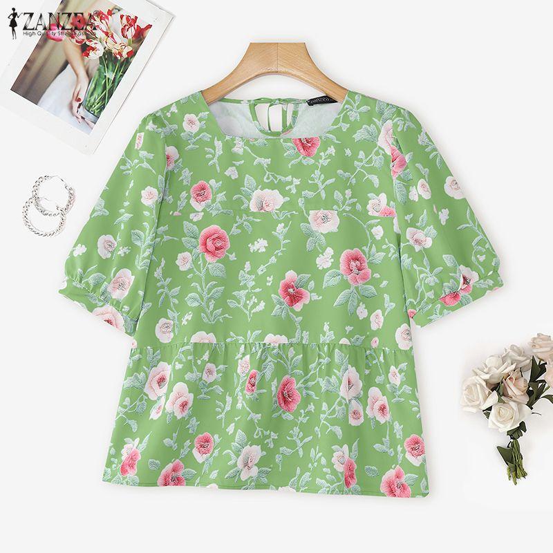 ZANZEA Women Square Collar Floral Print Summer Casual Short Sleeve Blouse 5XL
ZANZEA Women Square Collar Floral Print Summer Casual Short Sleeve Blouse 5XL