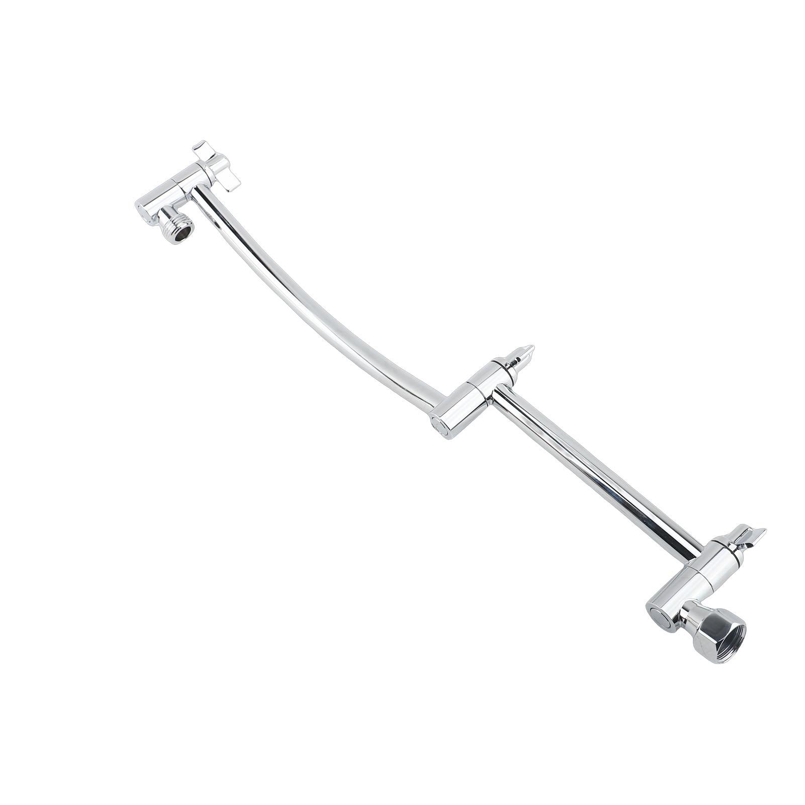 Curved Shower Head Extension Arm Stainless Steel Height Angle Shower Arm Extender for Bathroom
Curved Shower Head Extension Arm Stainless Steel Height Angle Shower Arm Extender for Bathroom