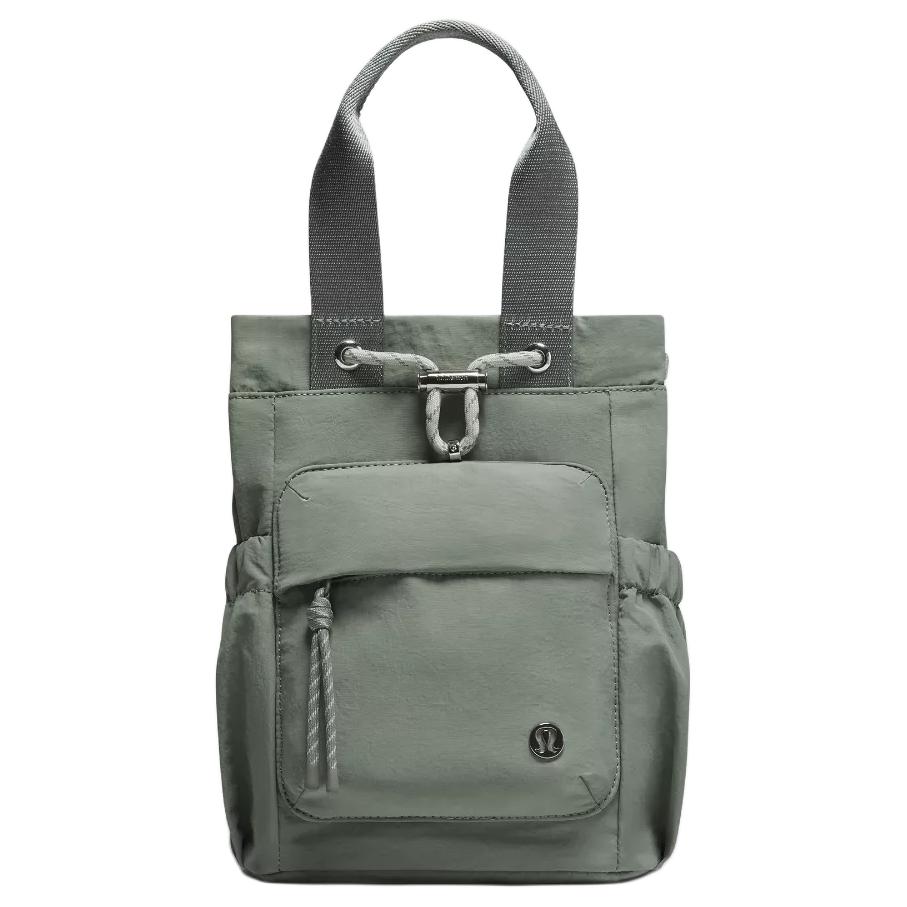 Lululemon Convertible Series 5L Detachable Adjustable Shoulder Strap Drawstring Closure Nylon Mini Tote Backpack Unisex Backpack LW9GB1S-075266 Willow Leaf Green
Lululemon Convertible Series 5L Detachable Adjustable Shoulder Strap Drawstring Closure Nylon Mini Tote Backpack Unisex Backpack LW9GB1S-075266 Willow Leaf Green