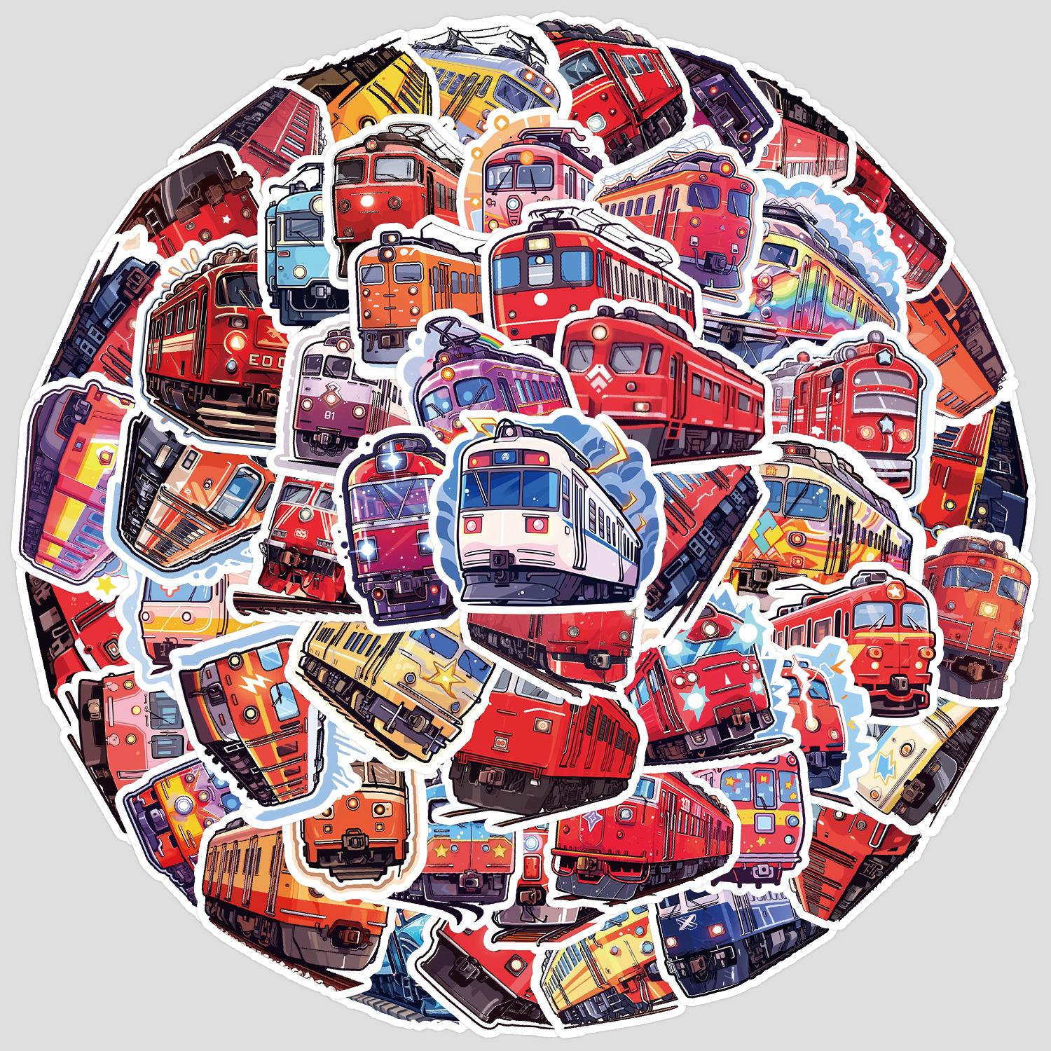 50 Locomotive Series Graffiti Stickers DIY Stationery Stickers Water Cup Suitcase Waterproof Decorative Stickers Occasionally
50 Locomotive Series Graffiti Stickers DIY Stationery Stickers Water Cup Suitcase Waterproof Decorative Stickers Occasionally