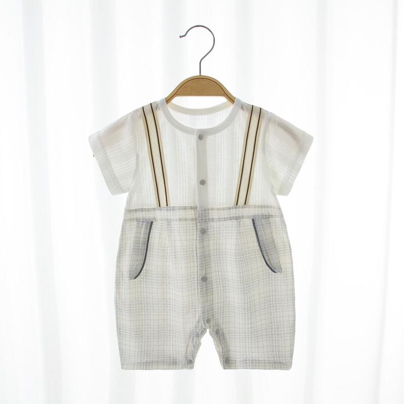 Qiao Jiao Ya Baby Boy Short Sleeve Cotton Romper 30
Qiao Jiao Ya Baby Boy Short Sleeve Cotton Romper 30