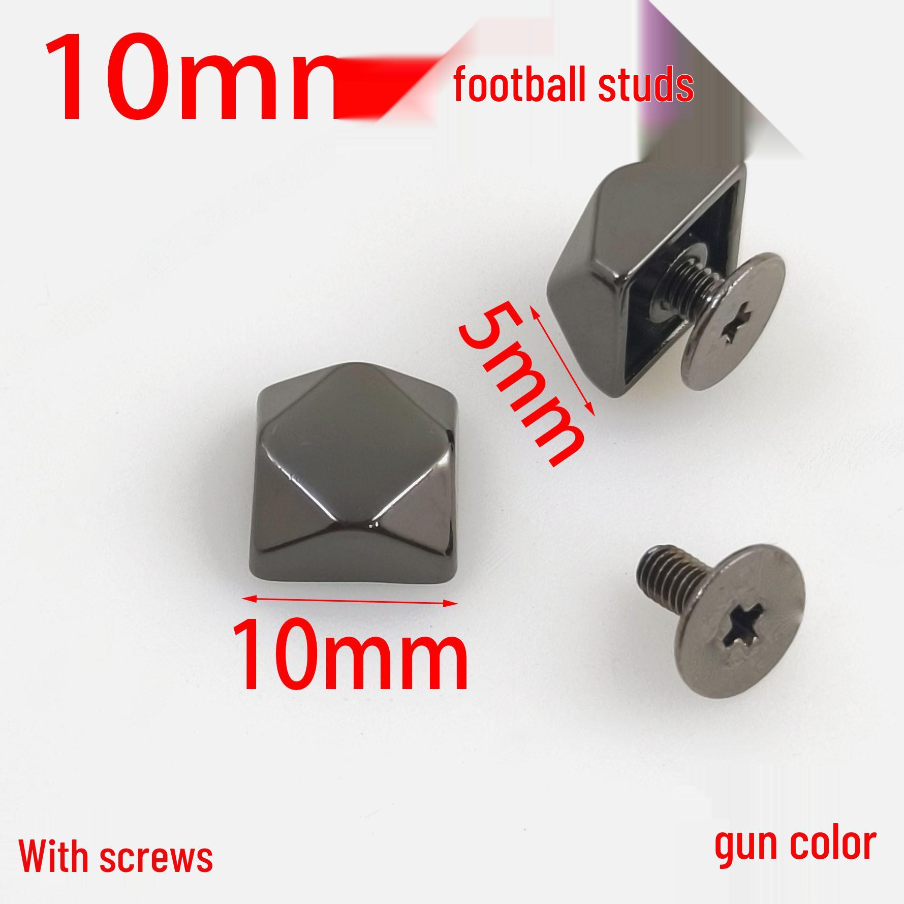 10MM Octagonal Football Studs: Polygonal Decorative Rivets & Bottom Protective Feet for Bags
10MM Octagonal Football Studs: Polygonal Decorative Rivets & Bottom Protective Feet for Bags
