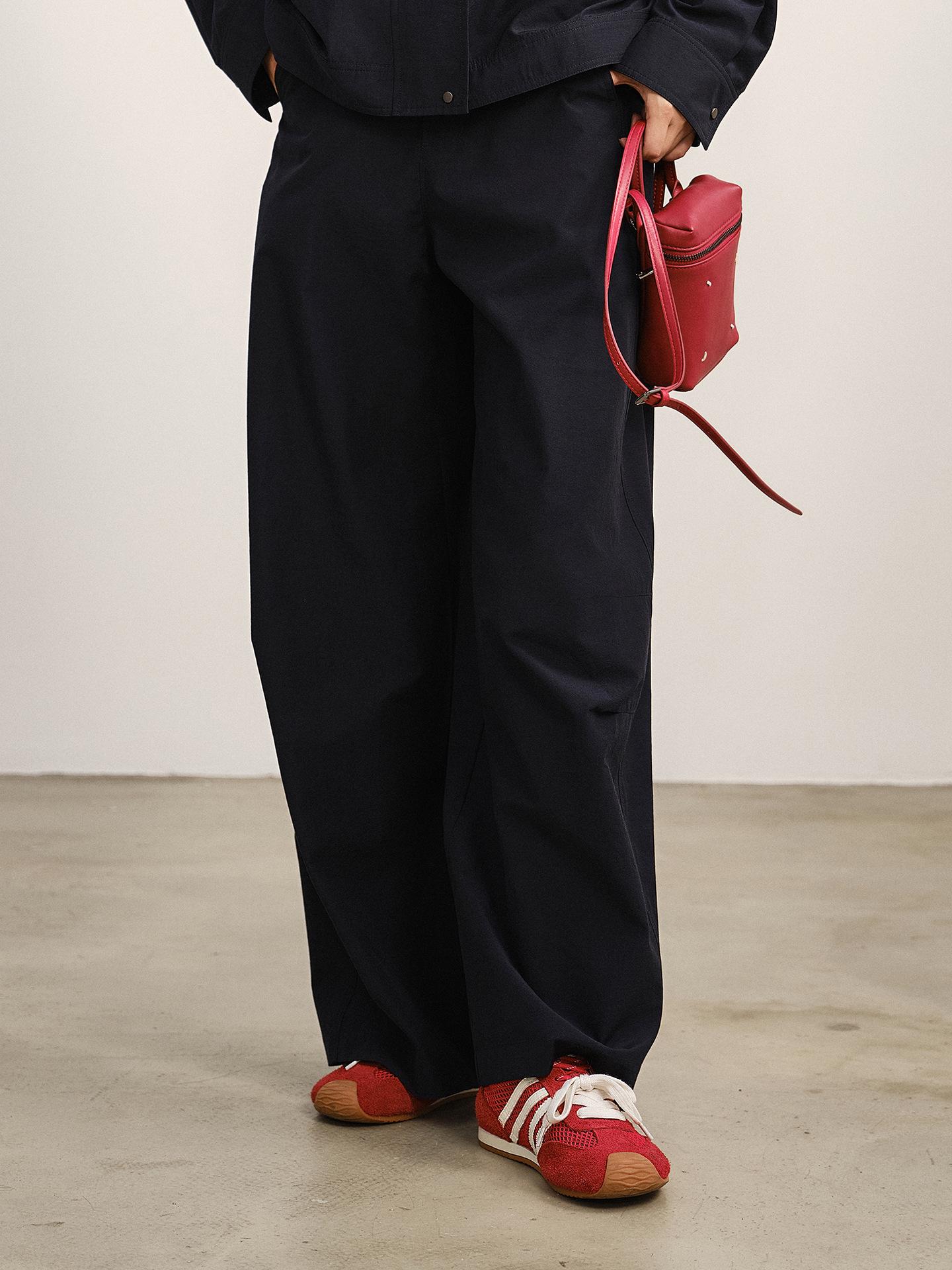 2026 Spring Women s High Waist Casual Wide-Leg Pants - Korean Style, Versatile, Slimming Banana Trousers Small темно-синього кольору
2026 Spring Women s High Waist Casual Wide-Leg Pants - Korean Style, Versatile, Slimming Banana Trousers Small темно-синього кольору