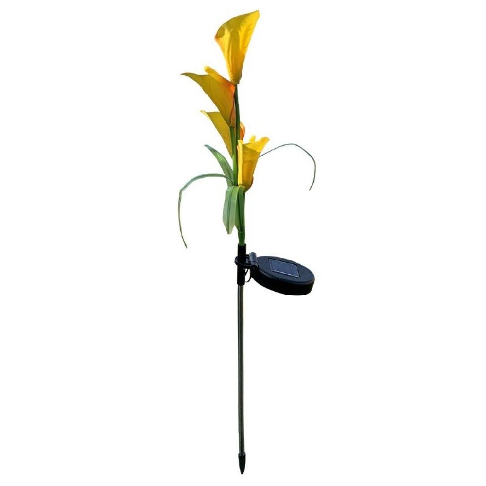 Waterproof Flower Stake Lights Creative Landscape Lawn Lamp Solar Calla Flower Lamp Outdoor Use жёлтый
Waterproof Flower Stake Lights Creative Landscape Lawn Lamp Solar Calla Flower Lamp Outdoor Use жёлтый