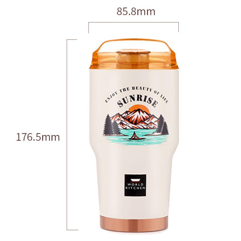 WORLD KITCHEN 450ml Insulated Coffee Mug 450ml
WORLD KITCHEN 450ml Insulated Coffee Mug 450ml