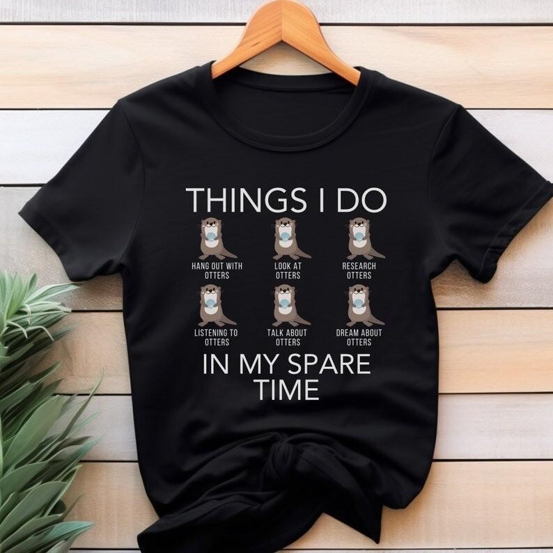 Otter Shirt, Cute Otter Shirt, Otter Tee, Otter Clothes, Animal Shirts, Otter... M
Otter Shirt, Cute Otter Shirt, Otter Tee, Otter Clothes, Animal Shirts, Otter... M