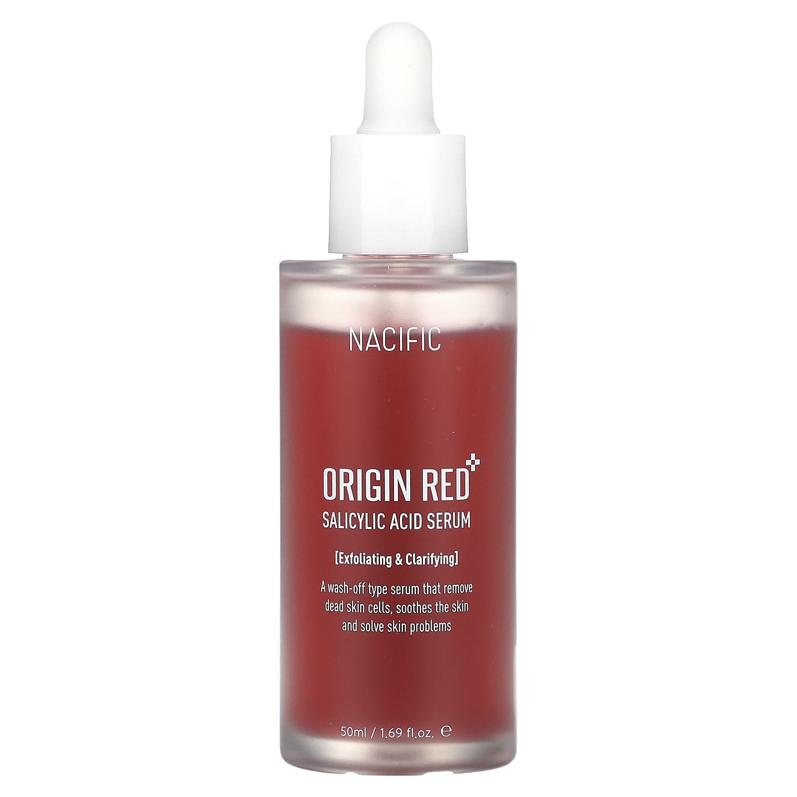 Nacific, Origin Red, сыворотка с салициловой кислотой, 1,69 жидких унций (50 мл)
Nacific, Origin Red, сыворотка с салициловой кислотой, 1,69 жидких унций (50 мл)