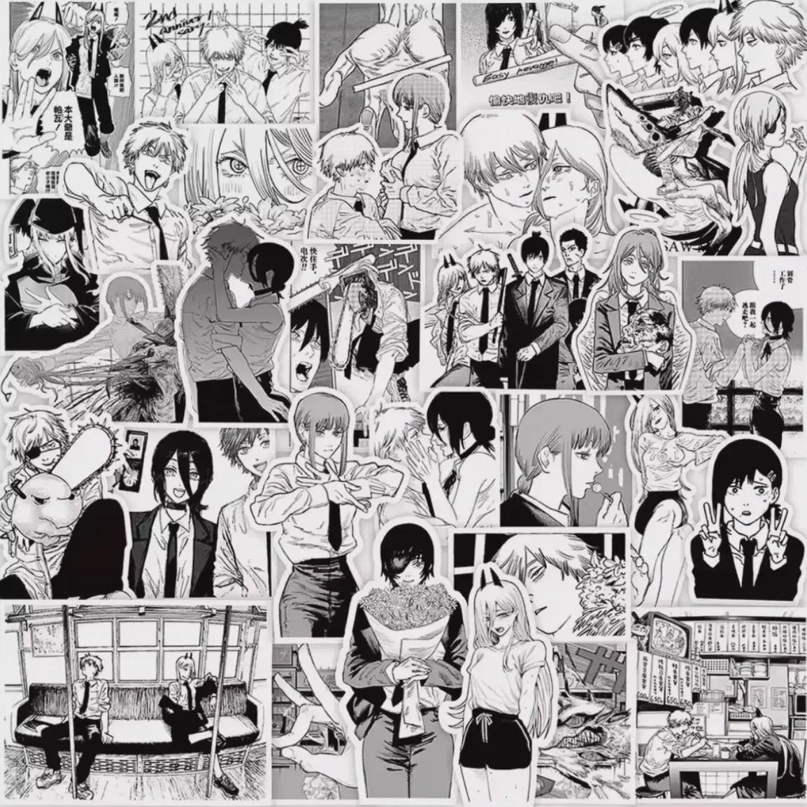 Chainsaw Man Sculpture Sticker Denji Reze Power Makima
Chainsaw Man Sculpture Sticker Denji Reze Power Makima