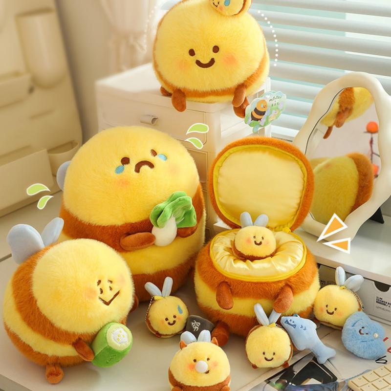 Милые плюшевые игрушки пчелы Мягкая игрушка пчела Мягкая кукла-подушка в виде медоносной пчелы Подарки на день рождения для мальчиков и девочек
Милые плюшевые игрушки пчелы Мягкая игрушка пчела Мягкая кукла-подушка в виде медоносной пчелы Подарки на день рождения для мальчиков и девочек
