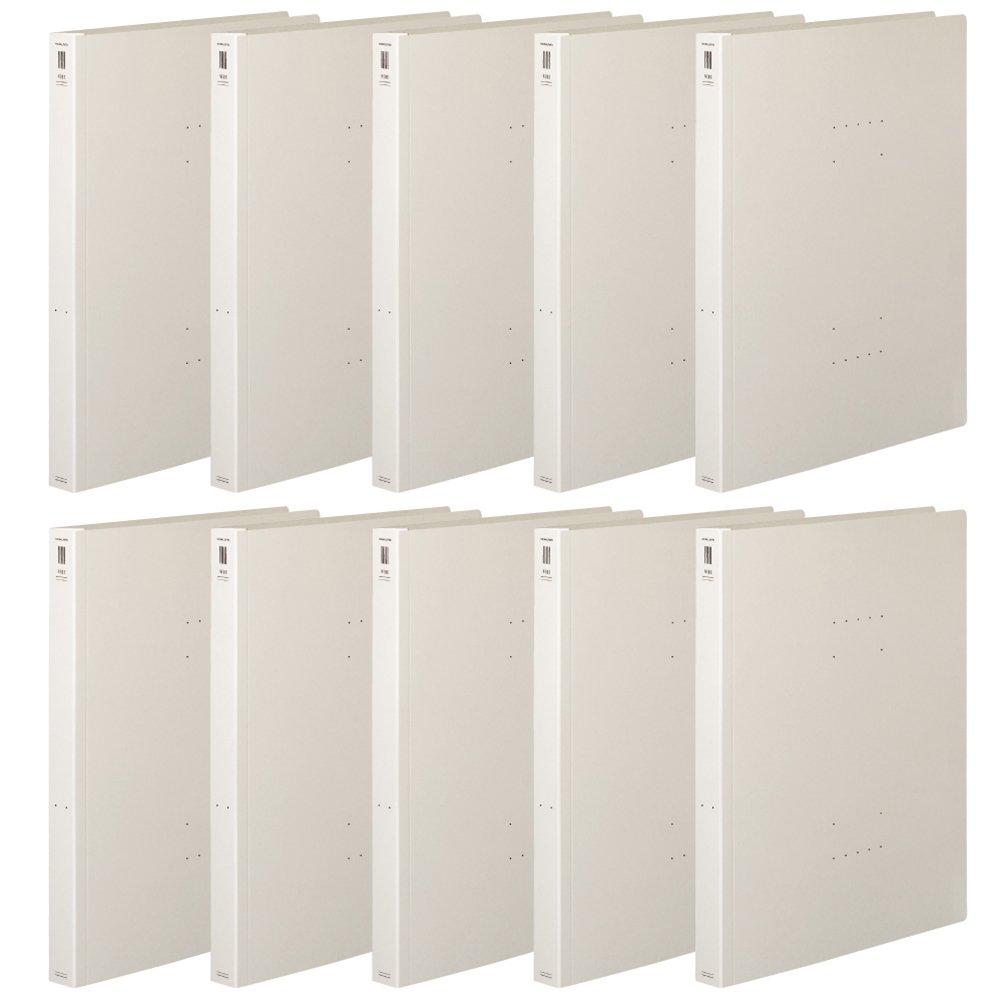 KOKUYO File Flat File NEOS Thick Binding 250 Sheets Capacity A4 10 Books Off-White F-NEW10WX10SET
KOKUYO File Flat File NEOS Thick Binding 250 Sheets Capacity A4 10 Books Off-White F-NEW10WX10SET