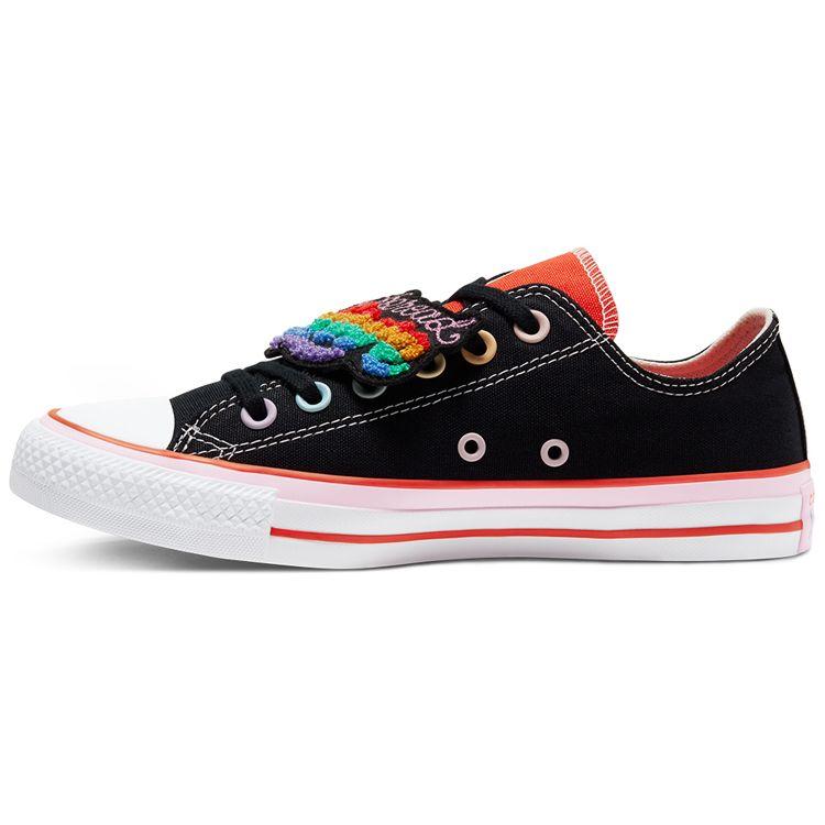 Converse Millie Bobby Brown x Chuck Taylor All Star Ox Multi Женские кроссовки Black Mandarin-Red Pink-Lady 567300C
Converse Millie Bobby Brown x Chuck Taylor All Star Ox Multi Женские кроссовки Black Mandarin-Red Pink-Lady 567300C