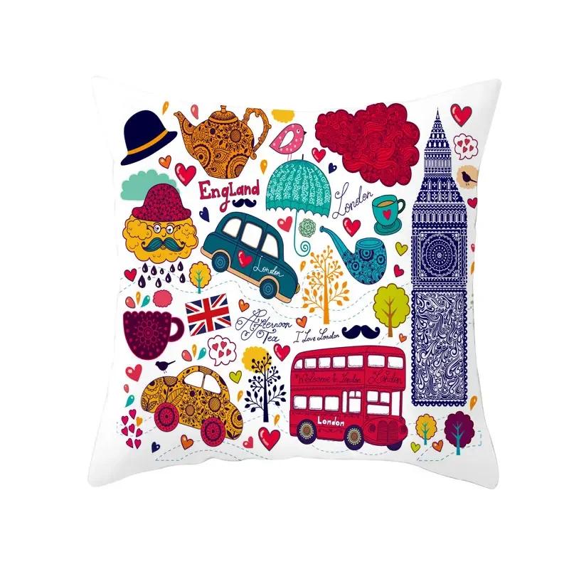 British Style London Cushion Cover England Sofa Decorative Pillowcase Party Home Textiles Decoration Pillow Case Cushion Cover 30x30cm
British Style London Cushion Cover England Sofa Decorative Pillowcase Party Home Textiles Decoration Pillow Case Cushion Cover 30x30cm