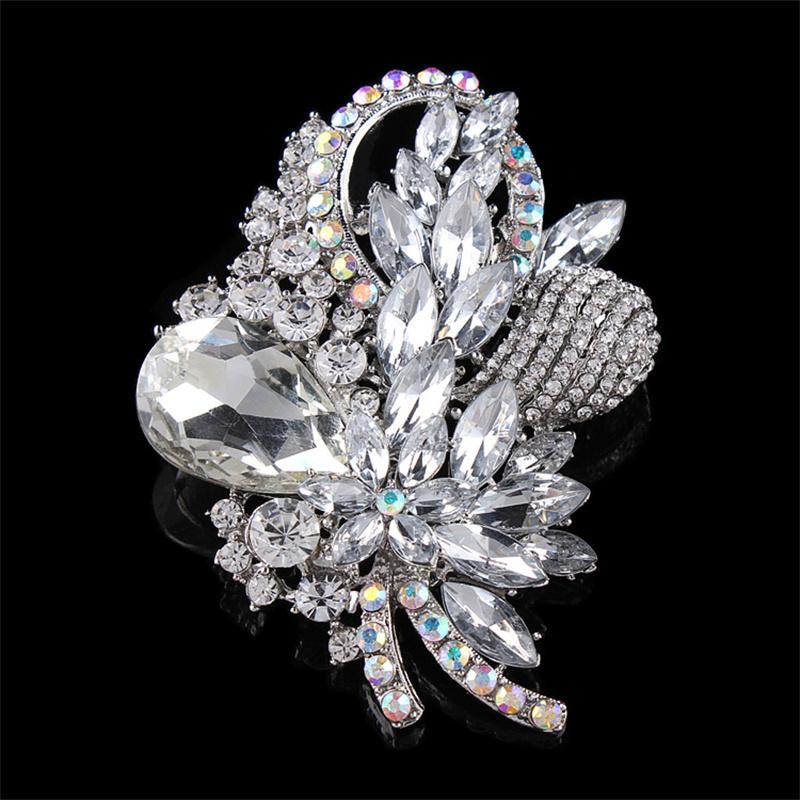 SKEDS Luxury Fashion Women Vintage Shiny Rhinestone Exquisite Brooches Pins High-end Crystal Lady Suit Coat Badges Corsages белый
SKEDS Luxury Fashion Women Vintage Shiny Rhinestone Exquisite Brooches Pins High-end Crystal Lady Suit Coat Badges Corsages белый