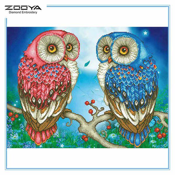 ZOOYA DIY Алмазная картина Вышивка Полный дрель Алмазная мозаика Животное Сова Вышивка крестиком Домашний декор
ZOOYA DIY Алмазная картина Вышивка Полный дрель Алмазная мозаика Животное Сова Вышивка крестиком Домашний декор