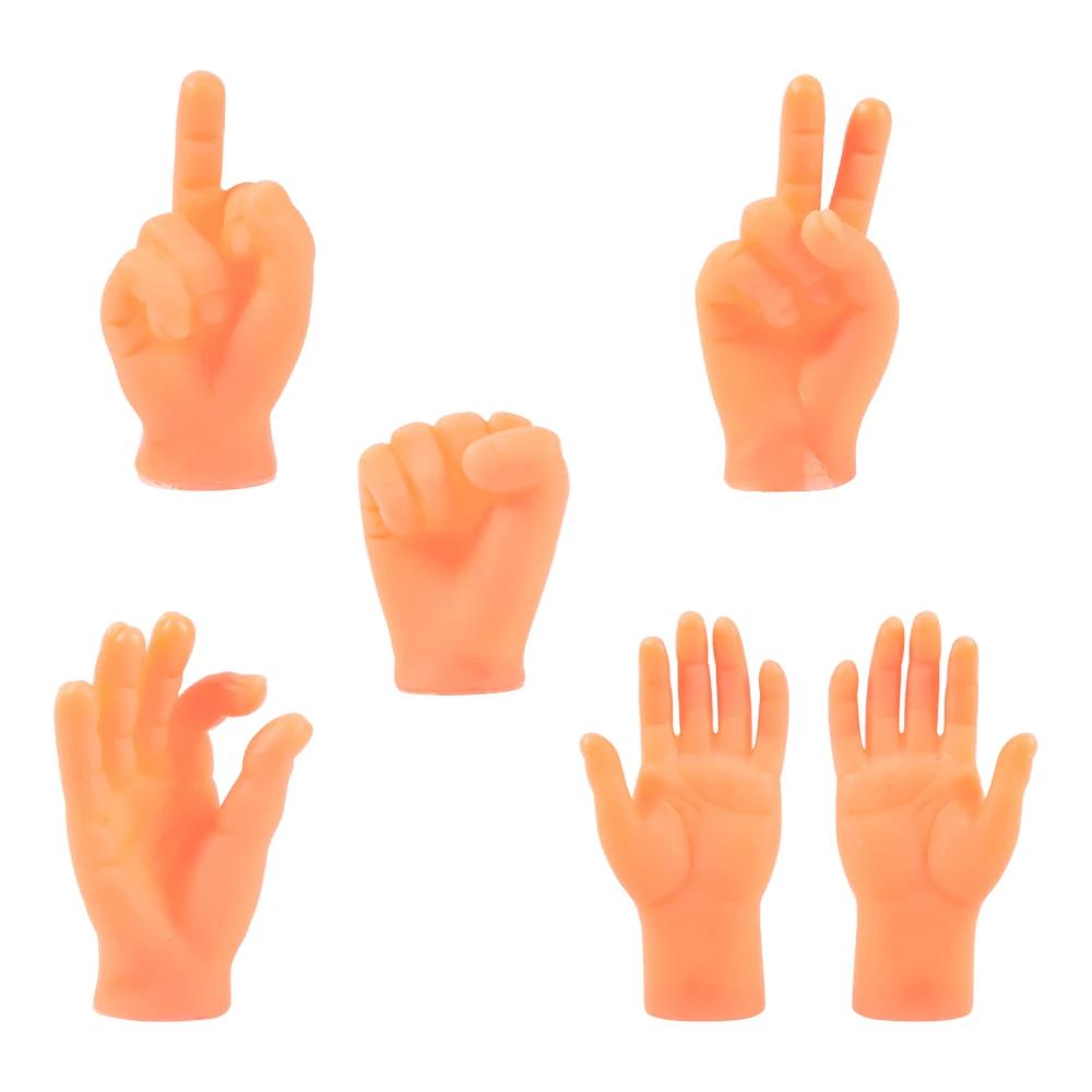 6pcs Funny Tiny Finger Hands Gesture Toys Teasing Cat Rubber Mini Fingers Hand Puppets Novelty Halloween kids favor Gift Toys
6pcs Funny Tiny Finger Hands Gesture Toys Teasing Cat Rubber Mini Fingers Hand Puppets Novelty Halloween kids favor Gift Toys