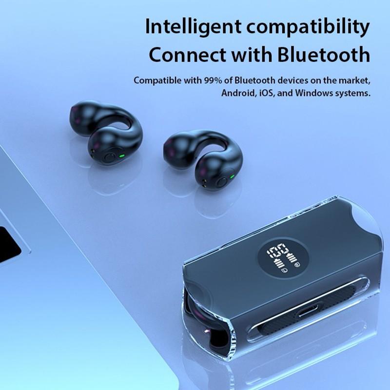 Беспроводная гарнитура Bluetooth5.3 Наушники Сенсорное управление Светодиодный цифровой дисплей Ушной крючок с микрофоном Безболезненное ношение спортивных беспроводных наушников
Беспроводная гарнитура Bluetooth5.3 Наушники Сенсорное управление Светодиодный цифровой дисплей Ушной крючок с микрофоном Безболезненное ношение спортивных беспроводных наушников