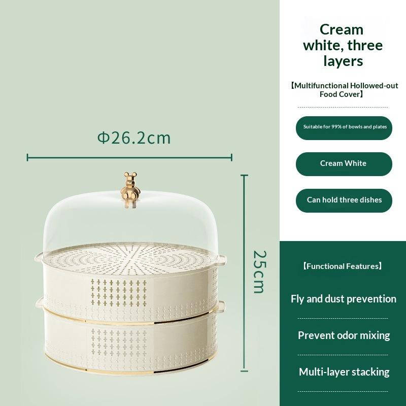 Large Capacity Microwave Steamer Box Kitchen Steamer Rack with Lid Steam Exhaust Food Cover Dust Proof for Table Home
Large Capacity Microwave Steamer Box Kitchen Steamer Rack with Lid Steam Exhaust Food Cover Dust Proof for Table Home