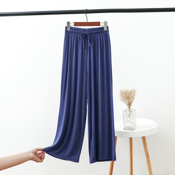 Женские брюки с высокой талией и широкими штанинами из модала и хлопка 2023 года — облегающие повседневные брюки с девятью точками драпировки на весну/лето XXL
Женские брюки с высокой талией и широкими штанинами из модала и хлопка 2023 года — облегающие повседневные брюки с девятью точками драпировки на весну/лето XXL