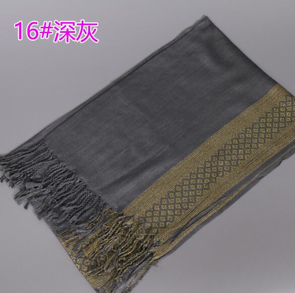 Luxury Brand Muslim Gold Glitter Scarf Hijabs Middle Eastern Arab Head Scarf Islamic cotton Headscarf Headwrap 60X180CM
Luxury Brand Muslim Gold Glitter Scarf Hijabs Middle Eastern Arab Head Scarf Islamic cotton Headscarf Headwrap 60X180CM