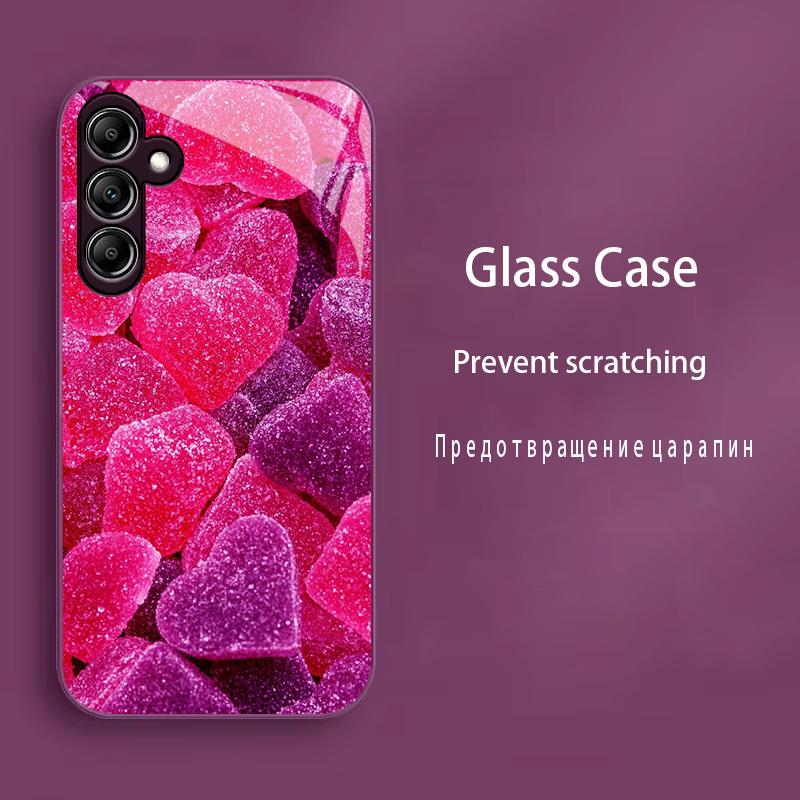 Luxury Tempered Glass Case For Samsung Galaxy A56 A55 A54 A53 A52 A51 Cases Galaxy A34 A 33 32 42 Hard PC Glass Phone Case Cover Galaxy A32 4G фіолетовий
Luxury Tempered Glass Case For Samsung Galaxy A56 A55 A54 A53 A52 A51 Cases Galaxy A34 A 33 32 42 Hard PC Glass Phone Case Cover Galaxy A32 4G фіолетовий