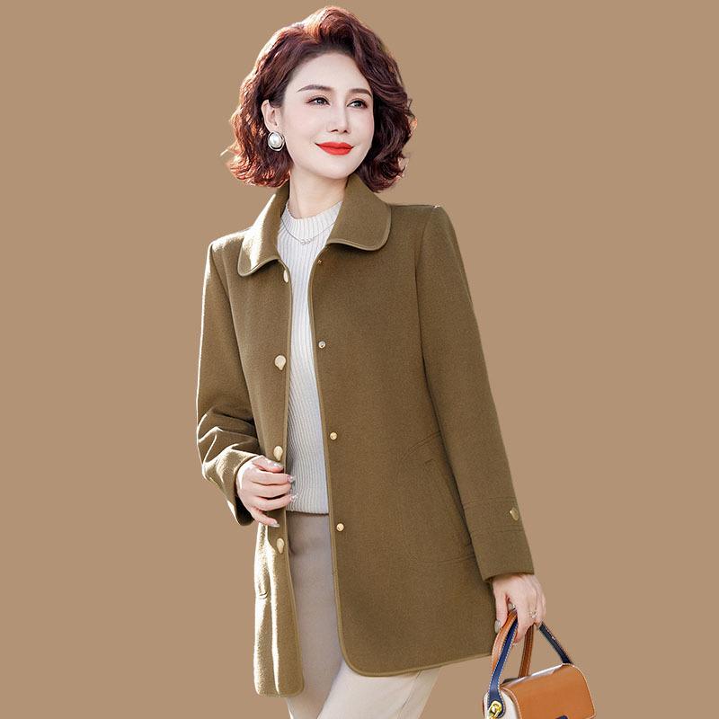 Элегантное шерстяное тренчковое пальто больших размеров для женщин среднего возраста, весна-осень 3XL (120-135 jin)
Элегантное шерстяное тренчковое пальто больших размеров для женщин среднего возраста, весна-осень 3XL (120-135 jin)