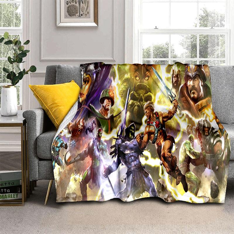 Ковдра з мультфільму He Man Masters of the Universe, м’яка ковдра для дому, спальні, ліжка, дивана, пікніка, подорожей, офісної ковдри 150cm x 200cm
Ковдра з мультфільму He Man Masters of the Universe, м’яка ковдра для дому, спальні, ліжка, дивана, пікніка, подорожей, офісної ковдри 150cm x 200cm