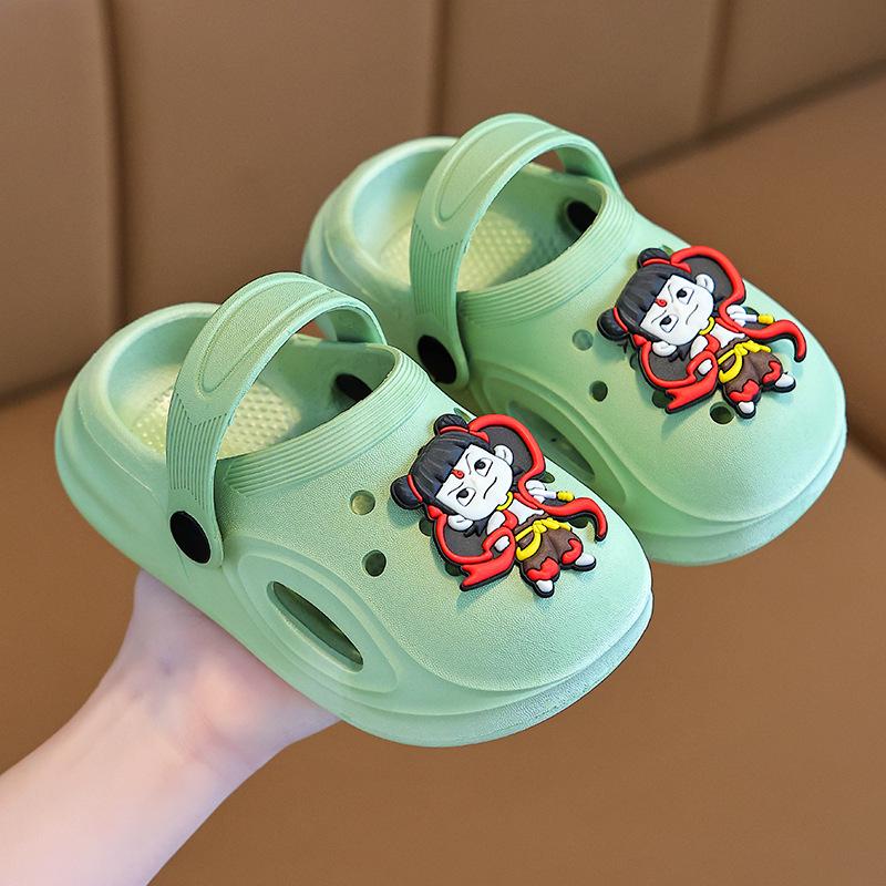 Girls and Boys Cartoon Soft-soled Beach Shoes and Sandals 34-35 зелений
Girls and Boys Cartoon Soft-soled Beach Shoes and Sandals 34-35 зелений