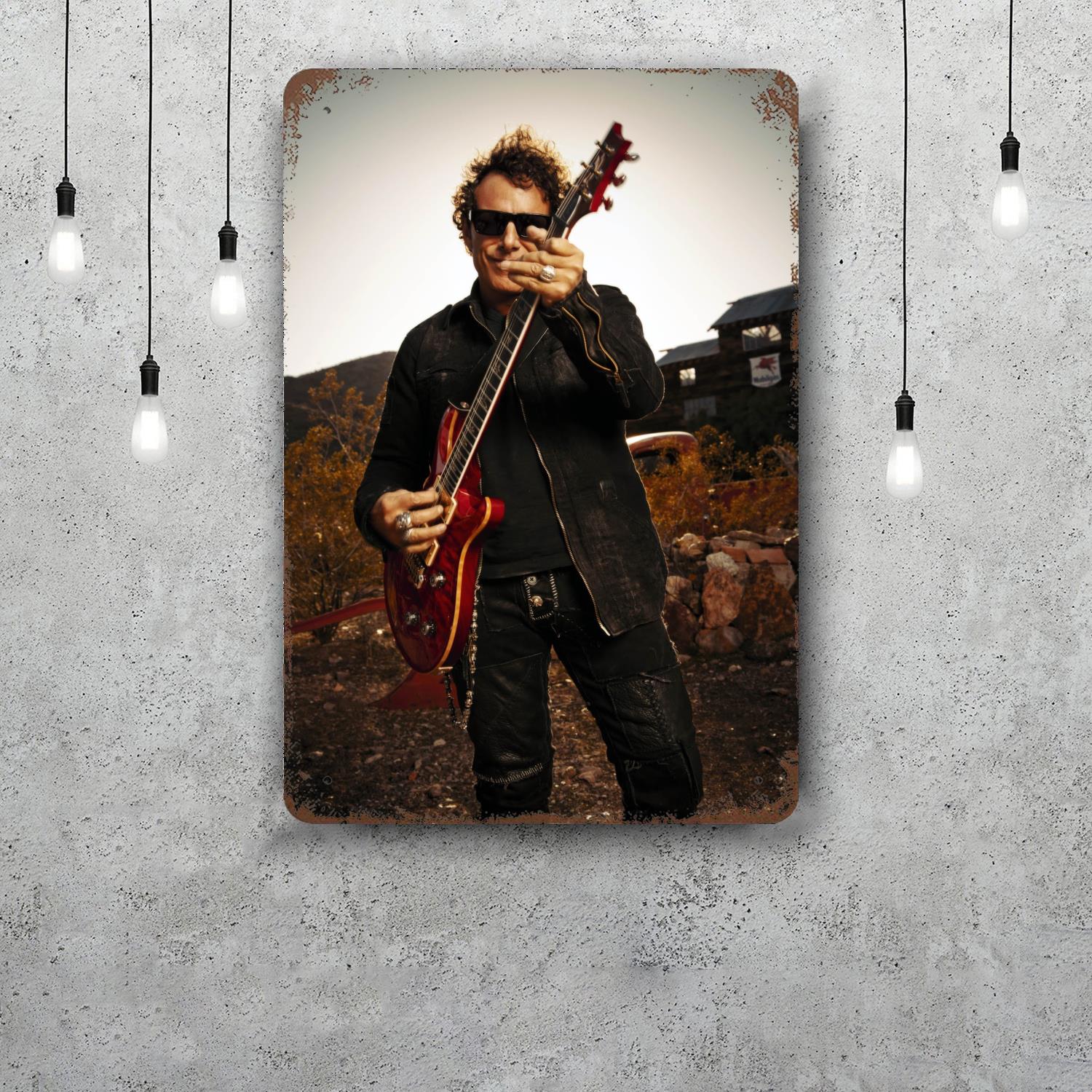 Neal Schon Classic Poster Rusty Metal Plaque Retro Decorative Plate Bar Man Cave Garage Club Metal Sign Wall Decoration 20x30cm(7.8x11.8inch)
Neal Schon Classic Poster Rusty Metal Plaque Retro Decorative Plate Bar Man Cave Garage Club Metal Sign Wall Decoration 20x30cm(7.8x11.8inch)