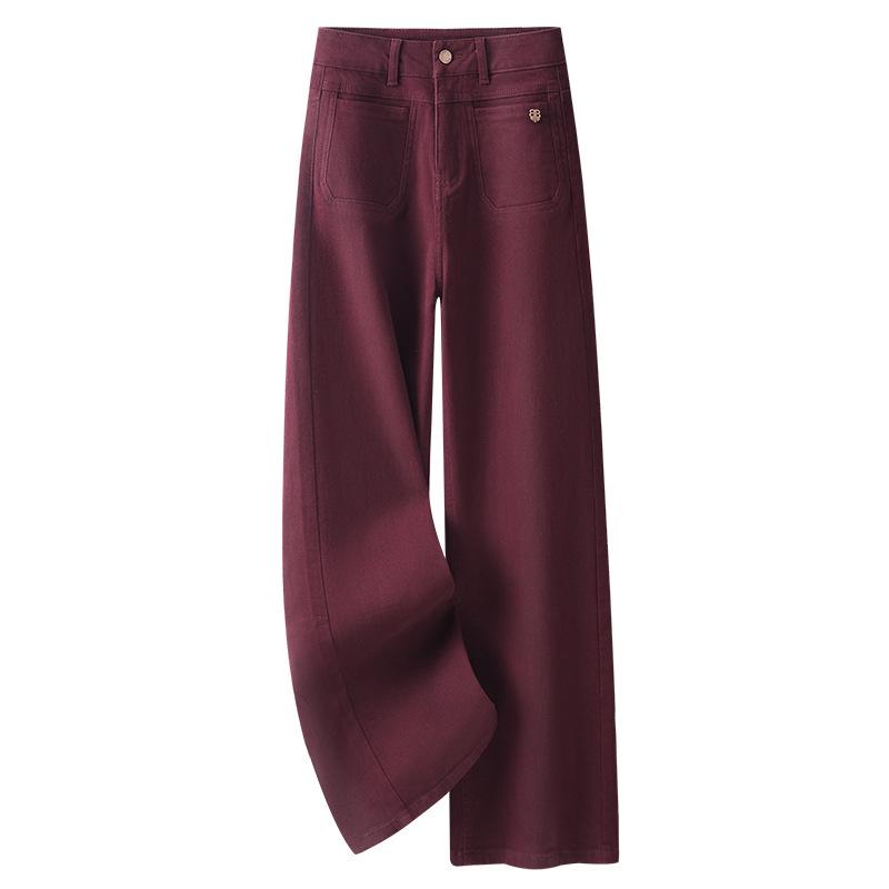 Ancola Women s Red High-Waisted Slimming Wide-Leg Jeans - 2024 Autumn/Winter Straight-Leg Loose Trousers XL
Ancola Women s Red High-Waisted Slimming Wide-Leg Jeans - 2024 Autumn/Winter Straight-Leg Loose Trousers XL